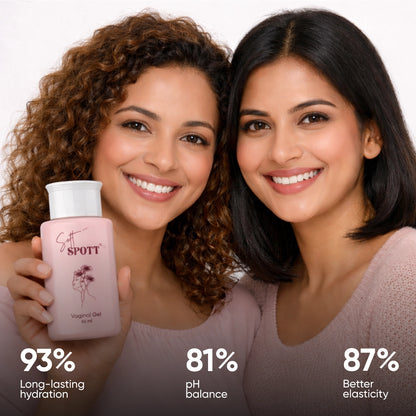 Intimate Gel with Amla & Hyaluronic Acid — Hormone-Free, pH-Balanced Relief for Vaginal Dryness & Irritation — Gynaecologist Reviewed — 60ml