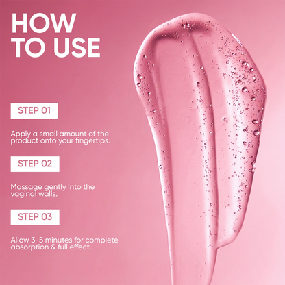 Intimate Gel with Amla & Hyaluronic Acid — Hormone-Free, pH-Balanced Relief for Vaginal Dryness & Irritation — Gynaecologist Reviewed — 60ml